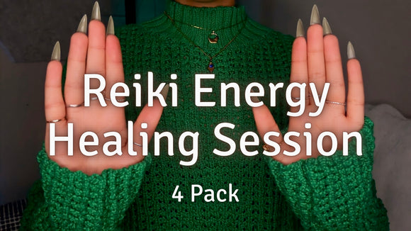 Reiki Energy Healing 4 Pack (Online)